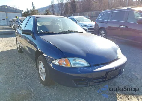 2001 Chevrolet Cavalier из США, поврежденный, VIN 1G1JC524817208248